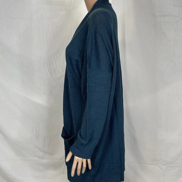 Eileen Fisher Linen-Cotton Cord Long Cardigan – Size 2XS (NWT) - Picture 3 of 7